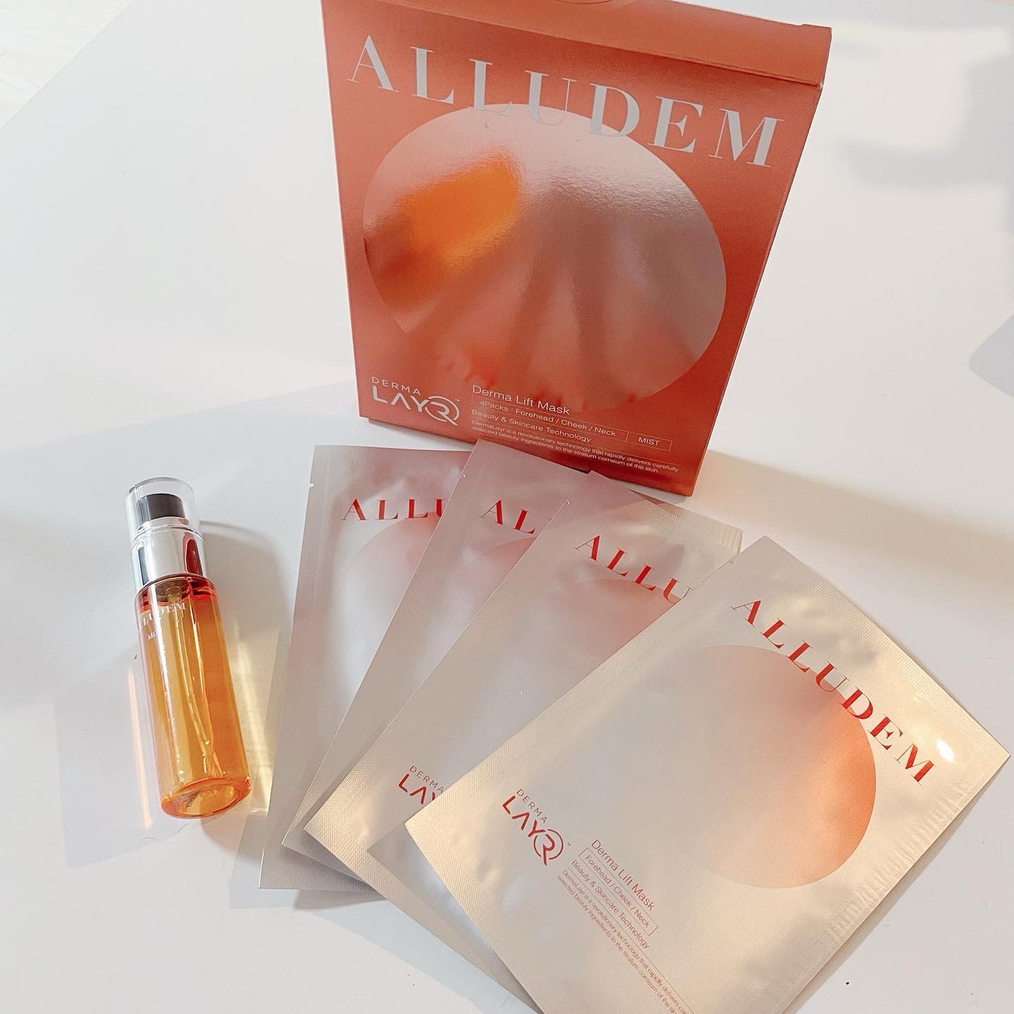 Derma Lift Mask/ALLUDEM/スキンケアキットを使ったクチコミ(8枚目)