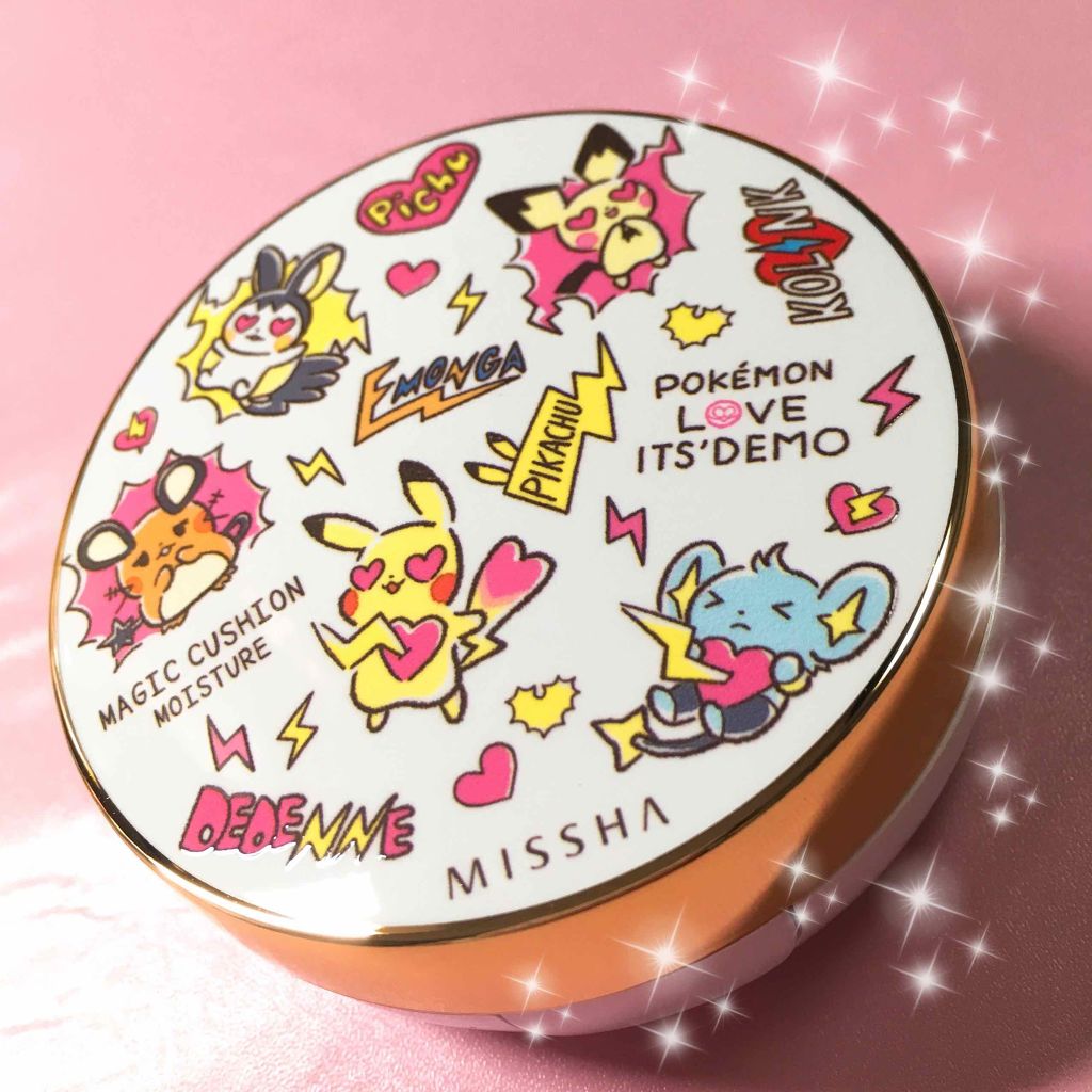 M クッション ファンデーション(モイスチャー)/MISSHA/クッションファンデーションを使ったクチコミ(2枚目)