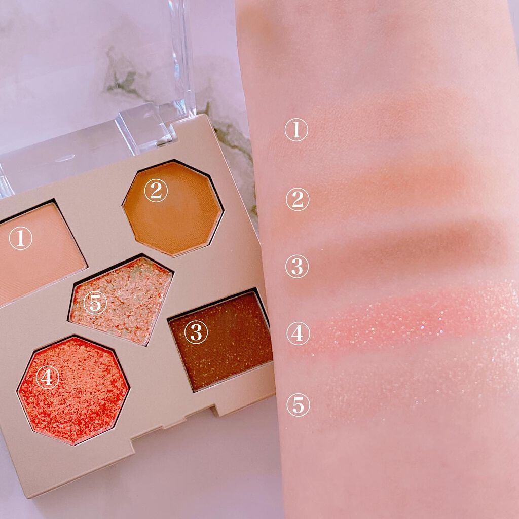 ラックスオンマイアイズ ジュエルバイブ/VAVI MELLO/マルチパレットを使ったクチコミ（3枚目）