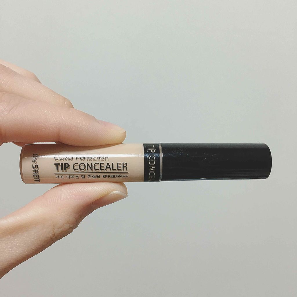 カバーパーフェクション チップコンシーラー/the SAEM/リキッドコンシーラーを使ったクチコミ(1枚目)