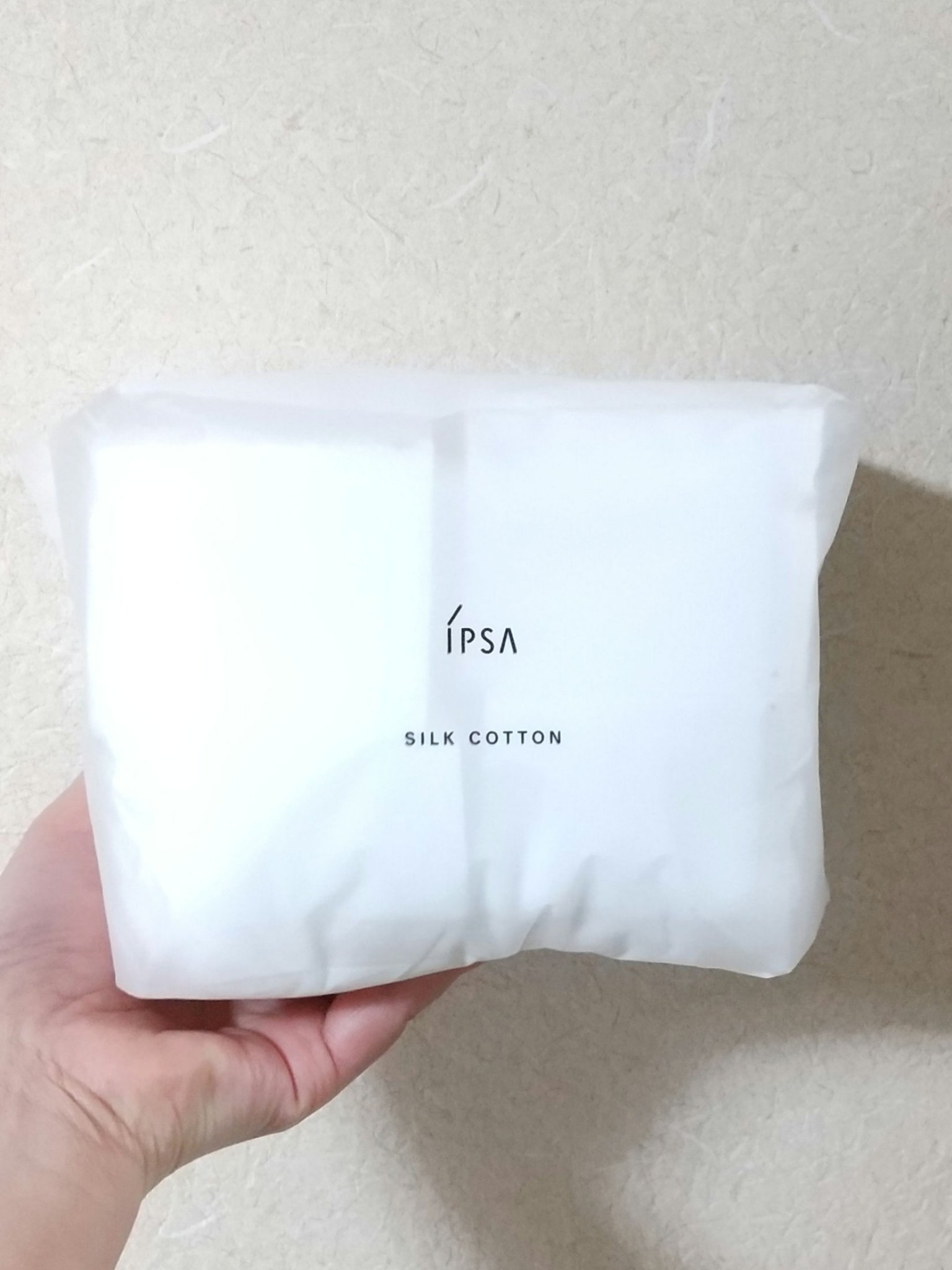 シルクコットン/IPSA/コットンを使ったクチコミ（1枚目）