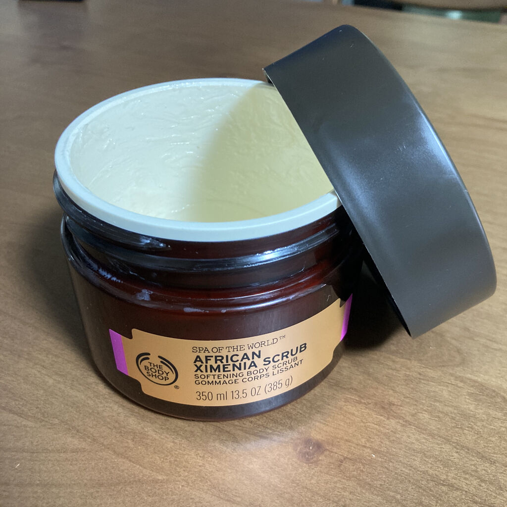 アフリカン ソフトニングボディスクラブ/THE BODY SHOP/ボディスクラブを使ったクチコミ（1枚目）