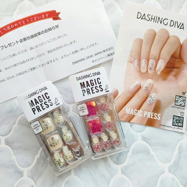 MAGIC PRESS FOOT/DASHINGDIVA MAGICPRESS/ネイルシールを使ったクチコミ（1枚目）