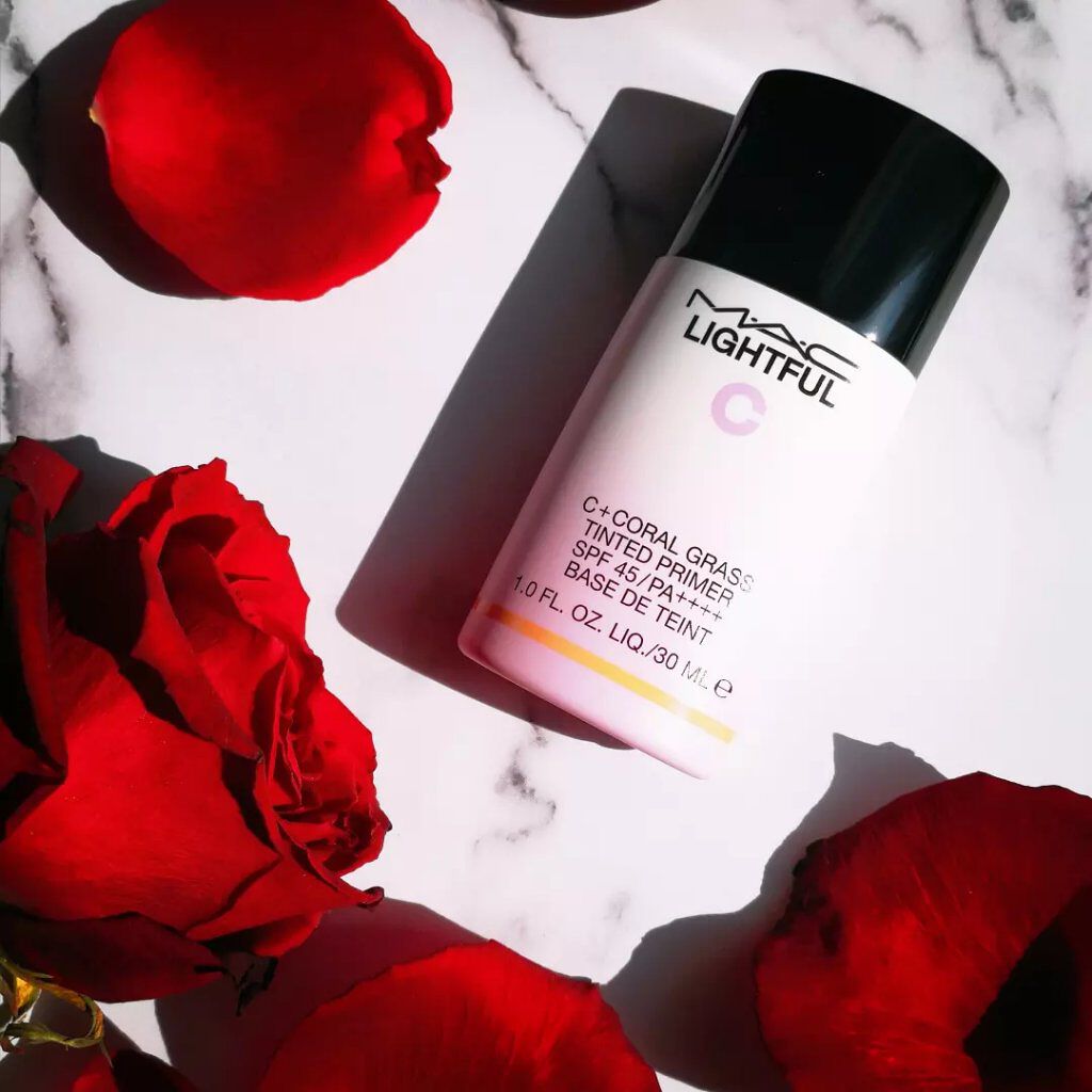 ライトフル Ｃ＋ティンティッド プライマーSPF45(PA++++)/M・A・C/化粧下地を使ったクチコミ（3枚目）