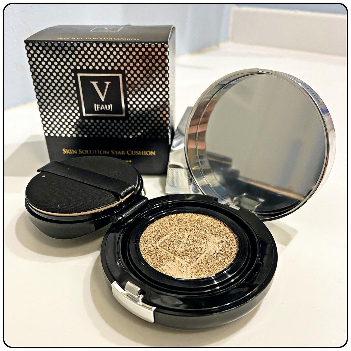 スキンソリューションスタークッション/FAU/クッションファンデーションを使ったクチコミ(1枚目)