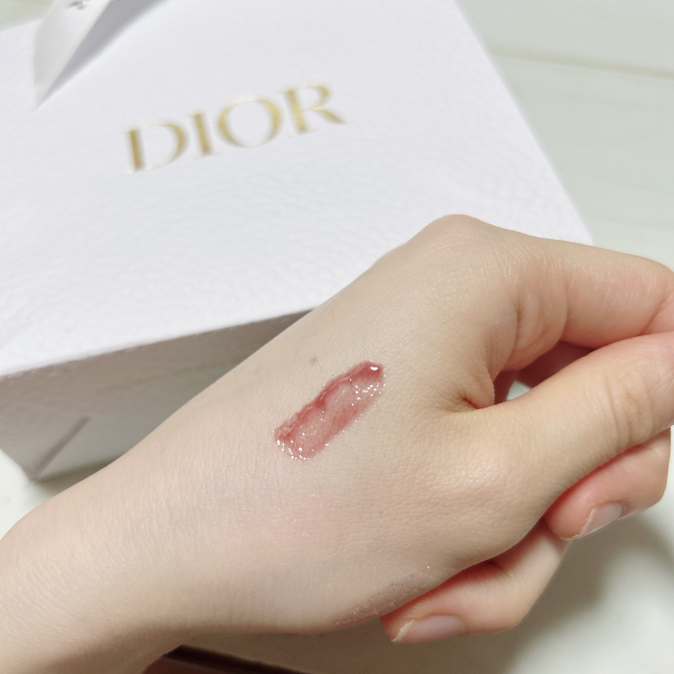 ディオール アディクト リップ マキシマイザー 020マホガニー/Dior/リップグロスを使ったクチコミ（2枚目）