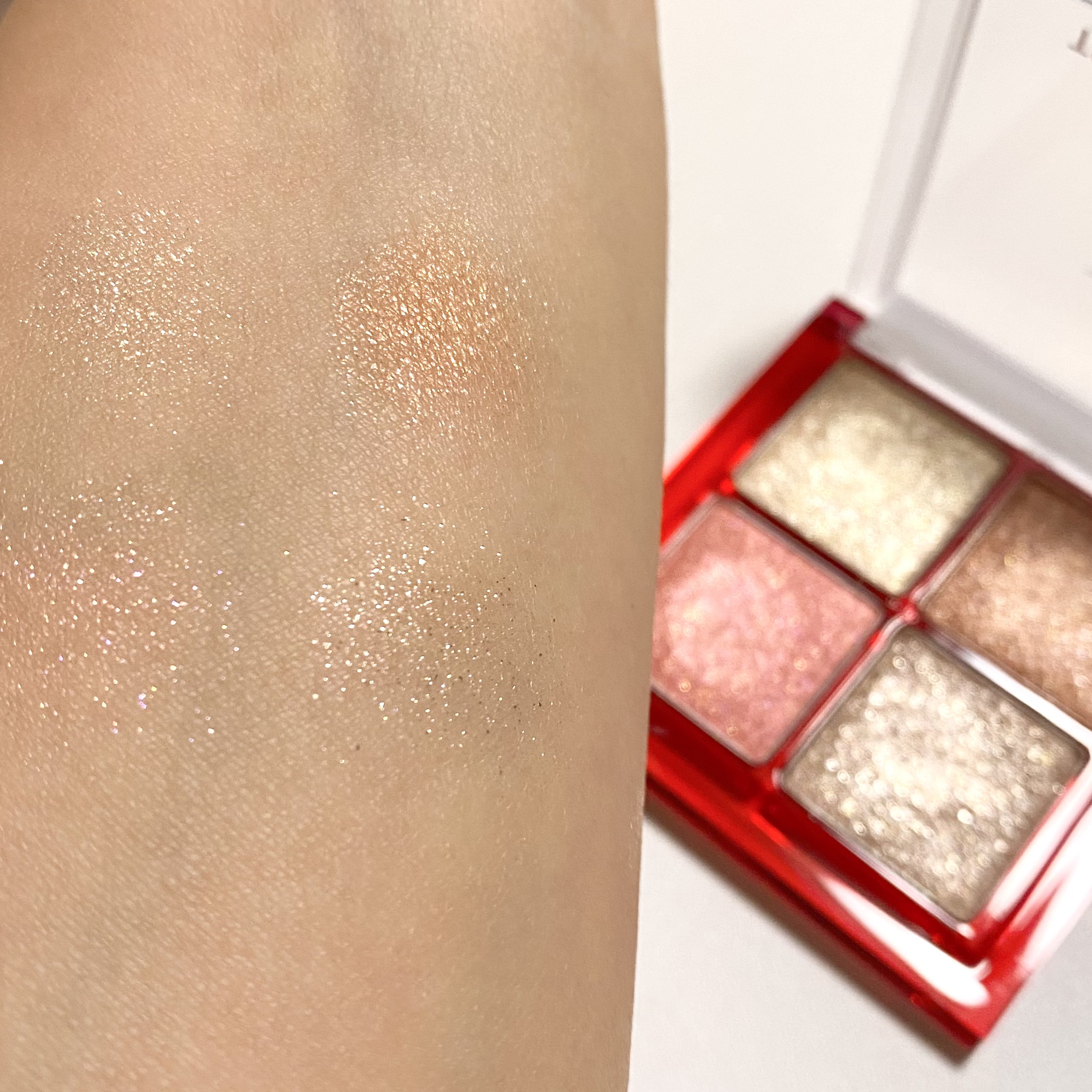 THE アイパレR/b idol/アイシャドウパレットを使ったクチコミ（3枚目）