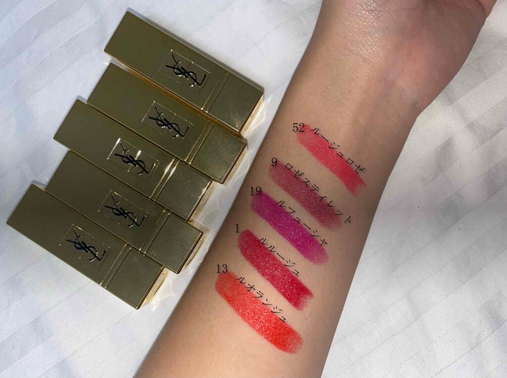 <旧>ルージュ ピュールクチュール/YVES SAINT LAURENT BEAUTE/口紅を使ったクチコミ(2枚目)