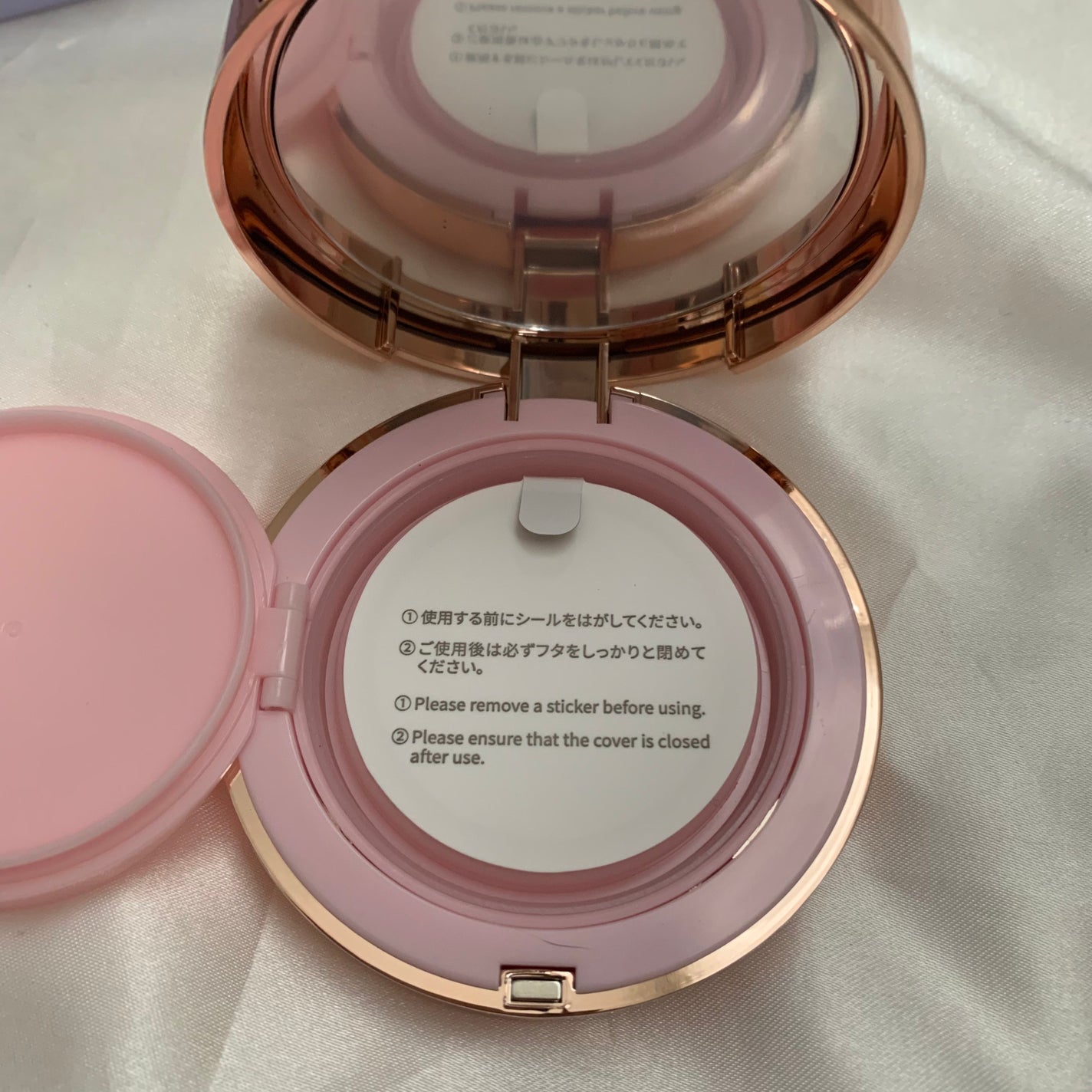 ピンクティーツリーカバーアップグロウクッション/APLIN/クッションファンデーションを使ったクチコミ(3枚目)