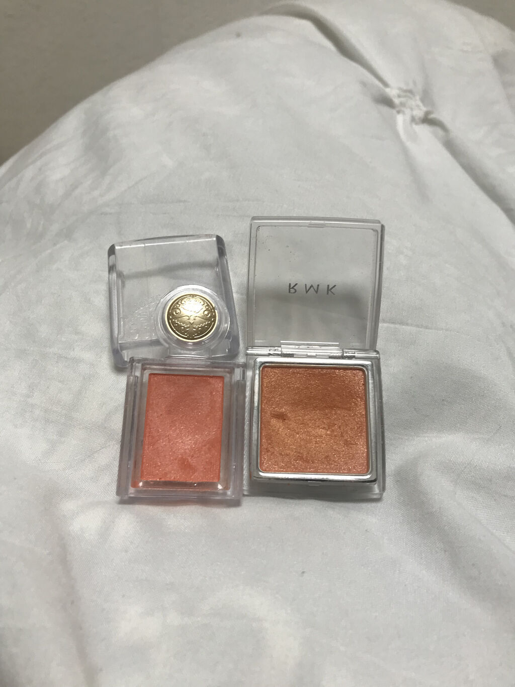 インジーニアス パウダーアイズ N/RMK/単色アイシャドウを使ったクチコミ（2枚目）