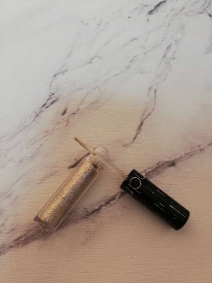 リキッド グリッター シャドウ/rom&nd/グリッターを使ったクチコミ(2枚目)