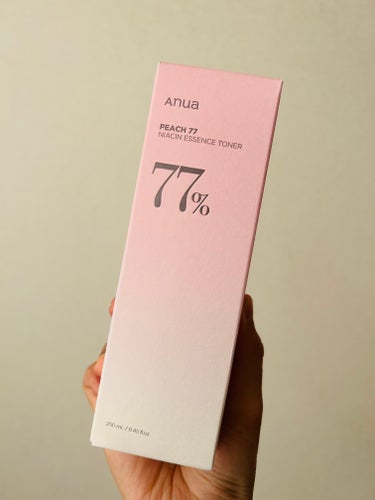 桃77％ナイアシンエッセンストナー 250ml/Anua/化粧水を使ったクチコミ（2枚目）