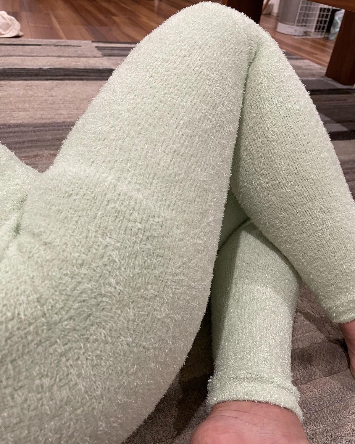 パジャマレギンスsleep＋/BELMISE/着圧ソックス・レギンスを使ったクチコミ（2枚目）