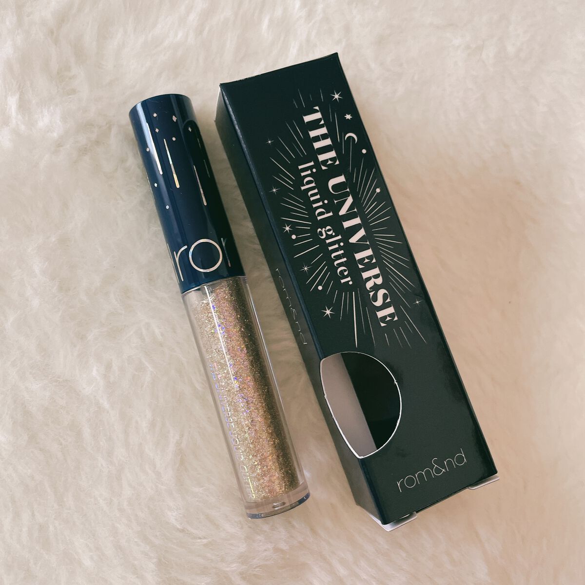 リキッド グリッター シャドウ/rom&nd/グリッターを使ったクチコミ(1枚目)