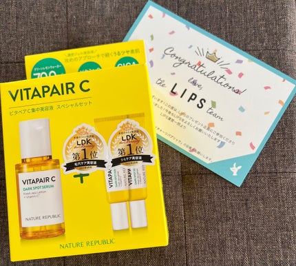 ビタペアC 集中美容液スペシャルセット/ネイチャーリパブリック/美容液を使ったクチコミ(1枚目)