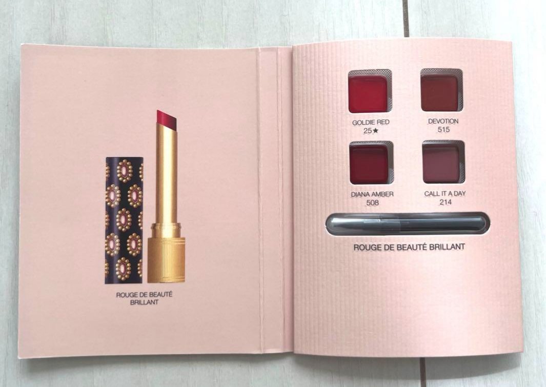 グッチ ルージュ ドゥ ボーテ ブリアン 517 アビー マルーン レッド/GUCCI beauty/口紅を使ったクチコミ（1枚目）