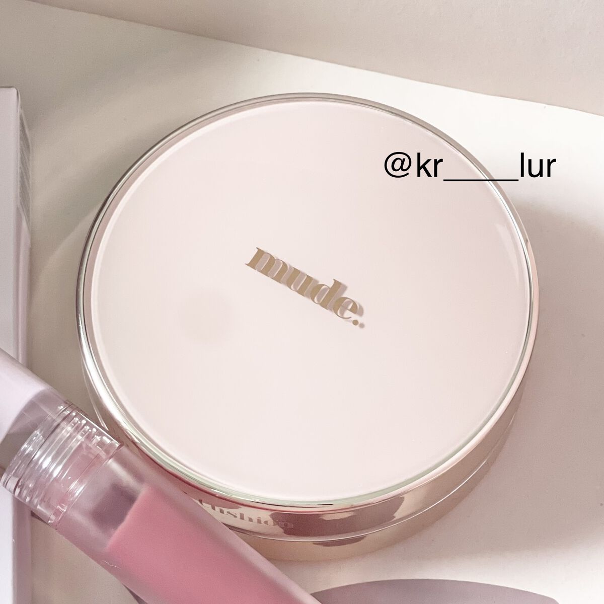 ハグクッション/mude./クッションファンデーションを使ったクチコミ（1枚目）