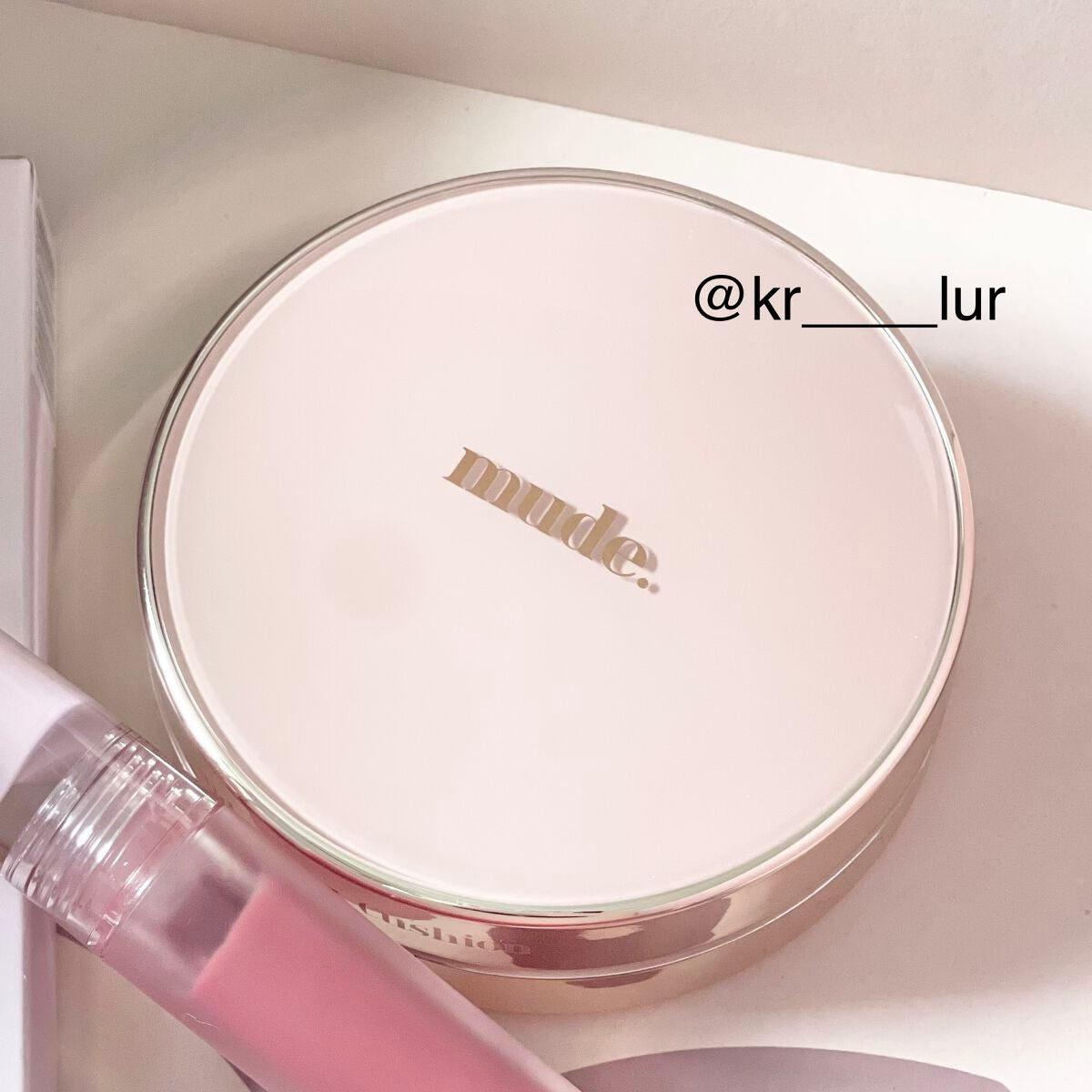 ハグクッション/mude/クッションファンデーションを使ったクチコミ(1枚目)