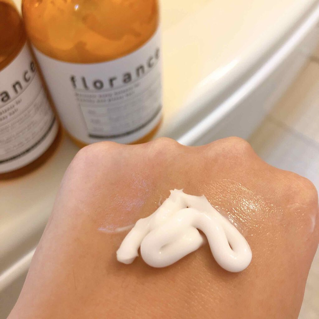 ボリュームシャンプー／ボリュームトリートメント トリートメント 400g/florance/市販シャンプーを使ったクチコミ（3枚目）