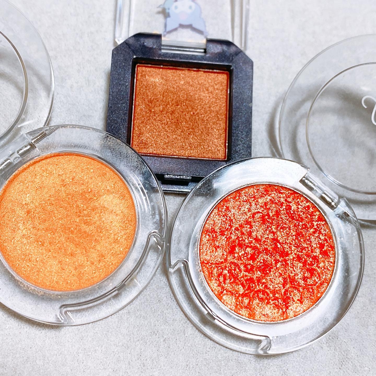 ルックアット マイアイベルベット OR202/ETUDE/単色アイシャドウを使ったクチコミ（3枚目）