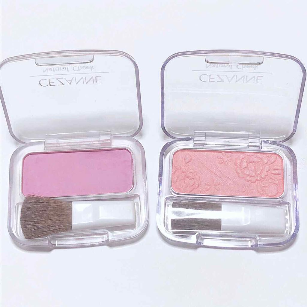 ナチュラル チークN/CEZANNE/パウダーチークを使ったクチコミ(2枚目)