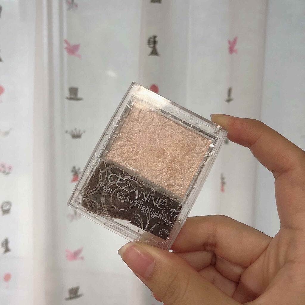 パールグロウハイライト/CEZANNE/パウダーハイライトを使ったクチコミ(1枚目)