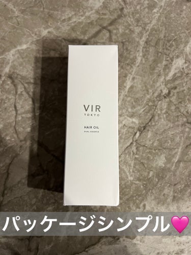 DUAL ESSENCE HAIR OIL/VIR TOKYO/ヘアオイルを使ったクチコミ（2枚目）