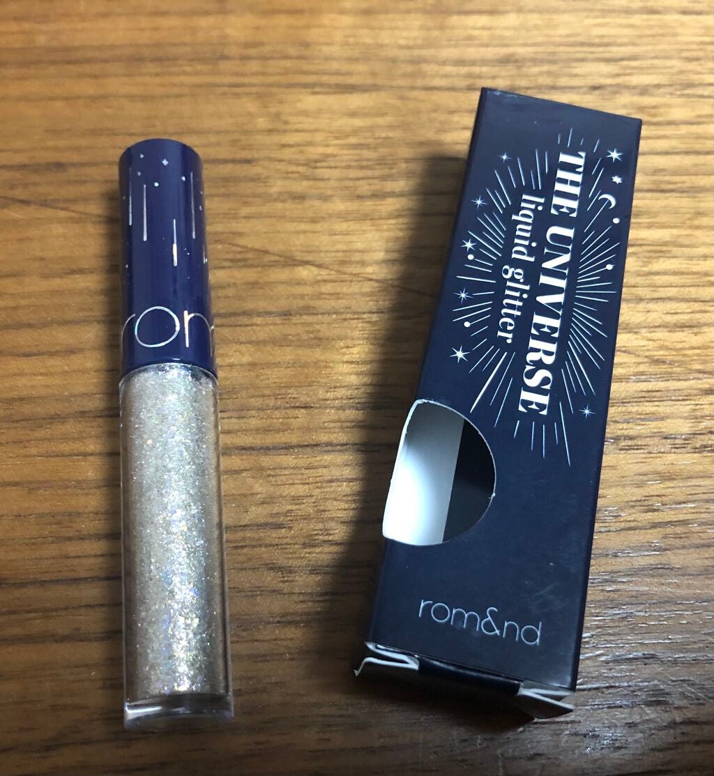 リキッド グリッター シャドウ/rom&nd/グリッターを使ったクチコミ(6枚目)