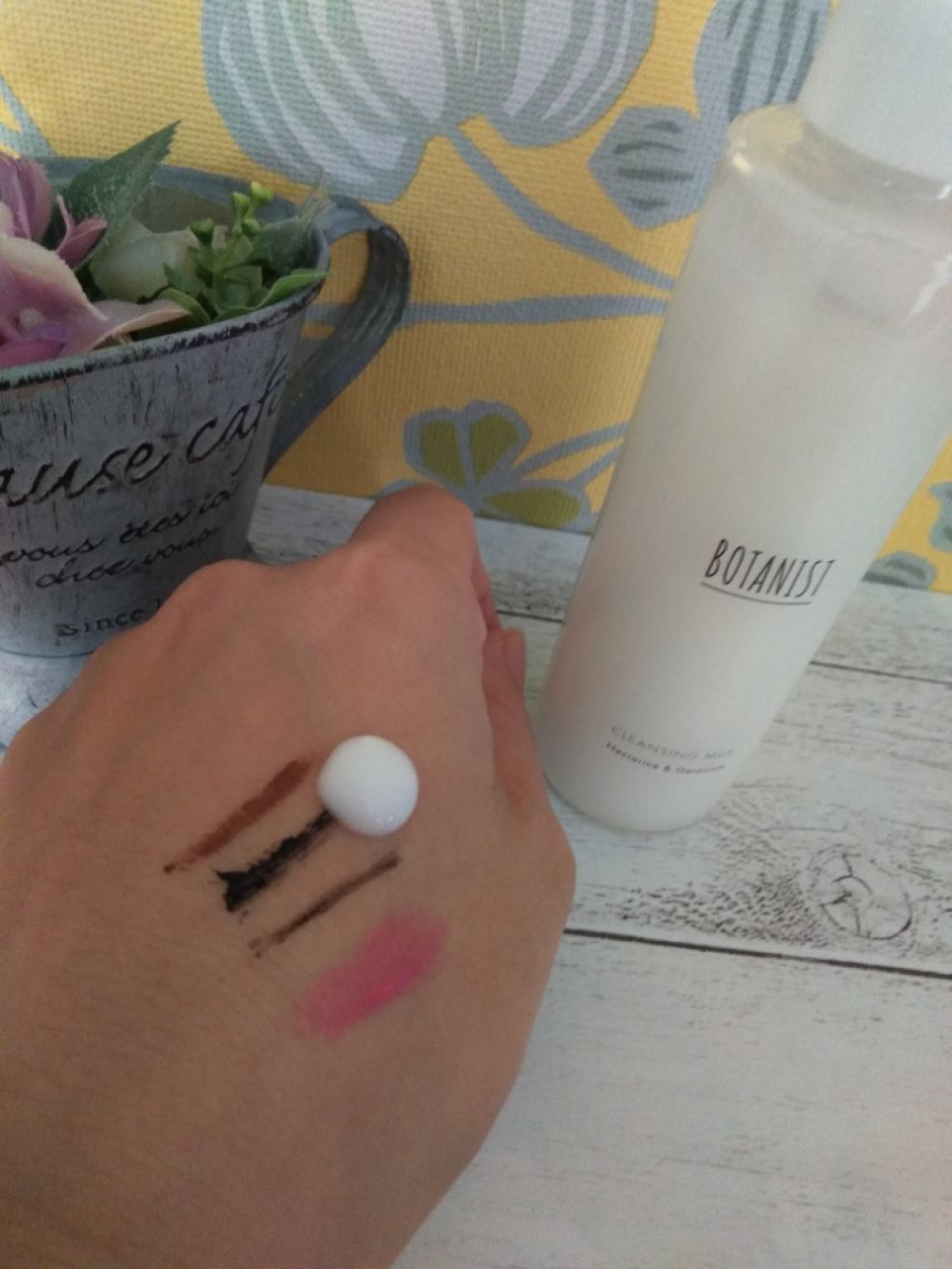 BOTANISTボタニカルクレンジングミルク(ネクタリン&ゼラニウムの香り)/BOTANIST/ミルククレンジングを使ったクチコミ(2枚目)