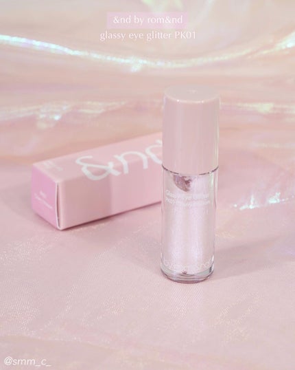 アンドバイロムアンド グラッシーアイグリッター/&nd by rom&nd/グリッターを使ったクチコミ(2枚目)