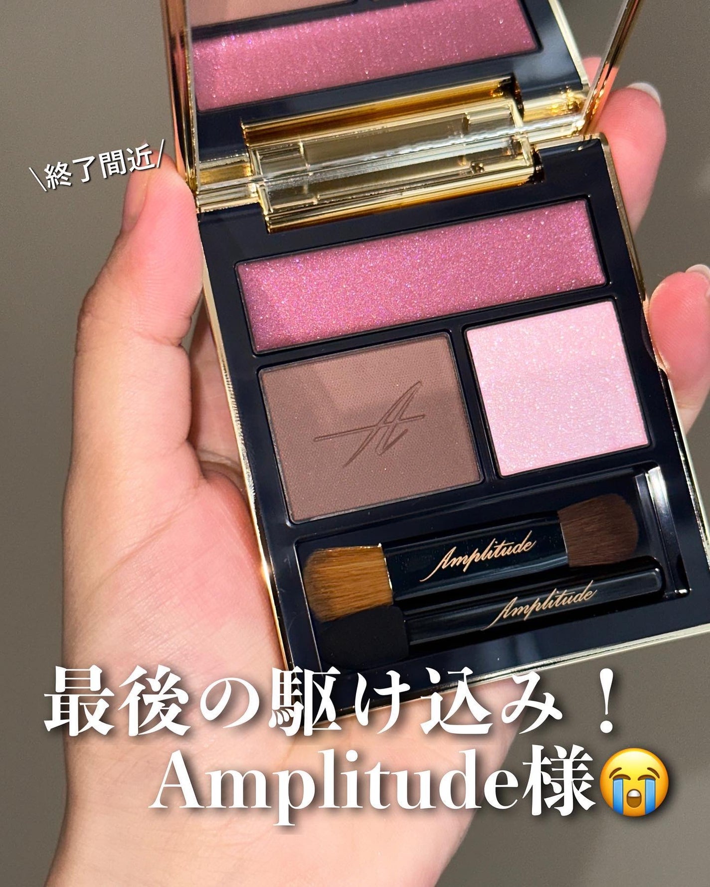 コンスピキュアス アイズ/Amplitude/アイシャドウパレットを使ったクチコミ(1枚目)