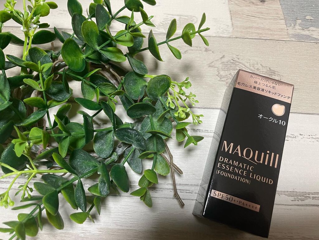 ドラマティックエッセンスリキッド/マキアージュ/リキッドファンデーションを使ったクチコミ(1枚目)