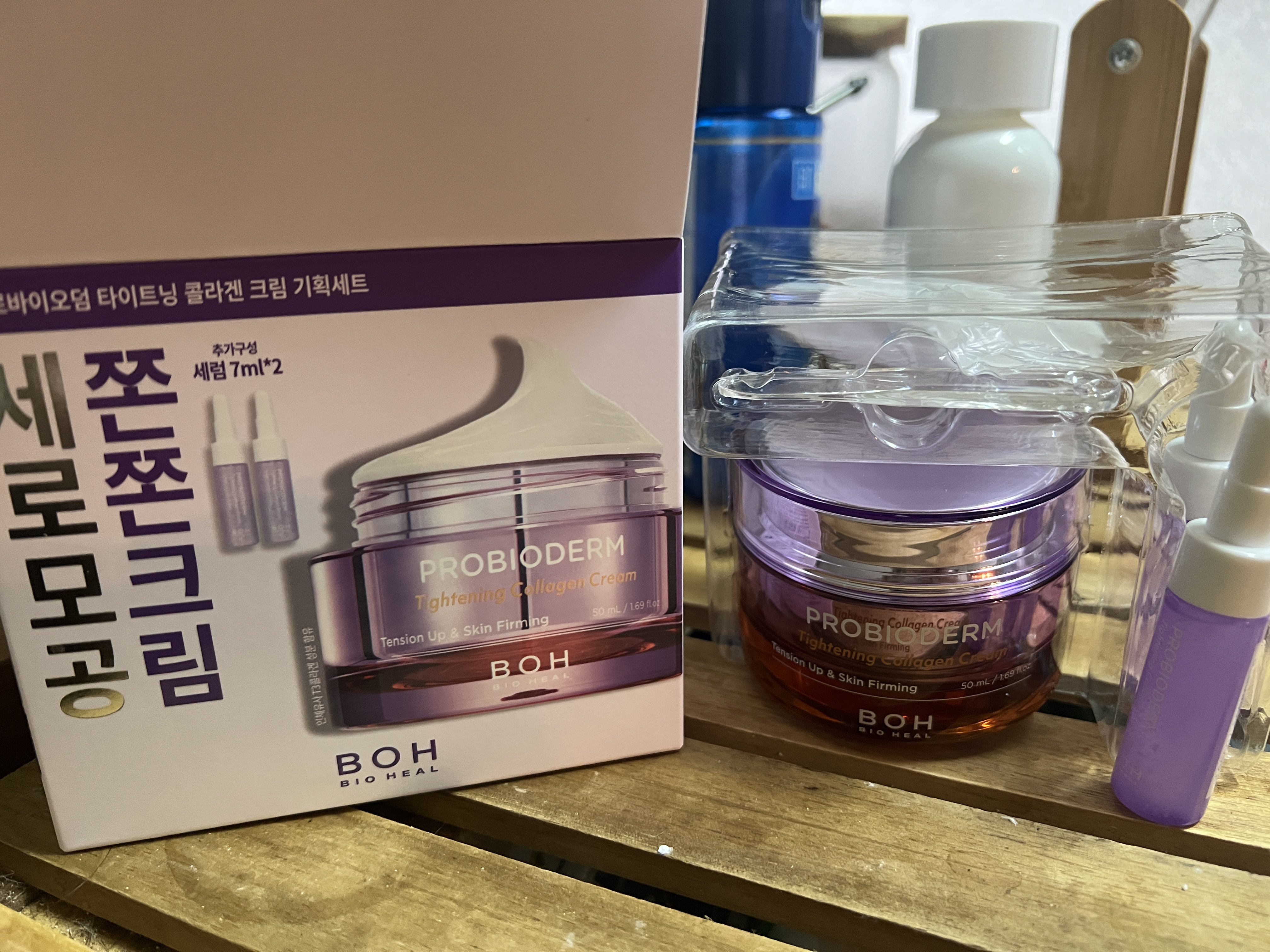 プロバイオダームタイトニングコラーゲンクリーム/BIOHEAL BOH/フェイスクリームを使ったクチコミ（1枚目）