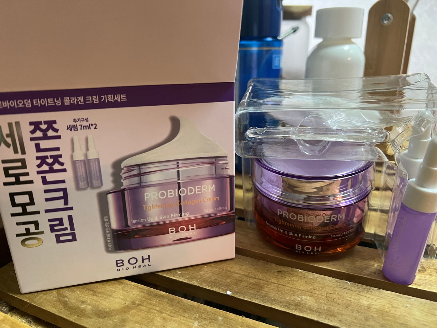 プロバイオダームタイトニングコラーゲンクリーム/BIOHEAL BOH/フェイスクリームを使ったクチコミ(1枚目)