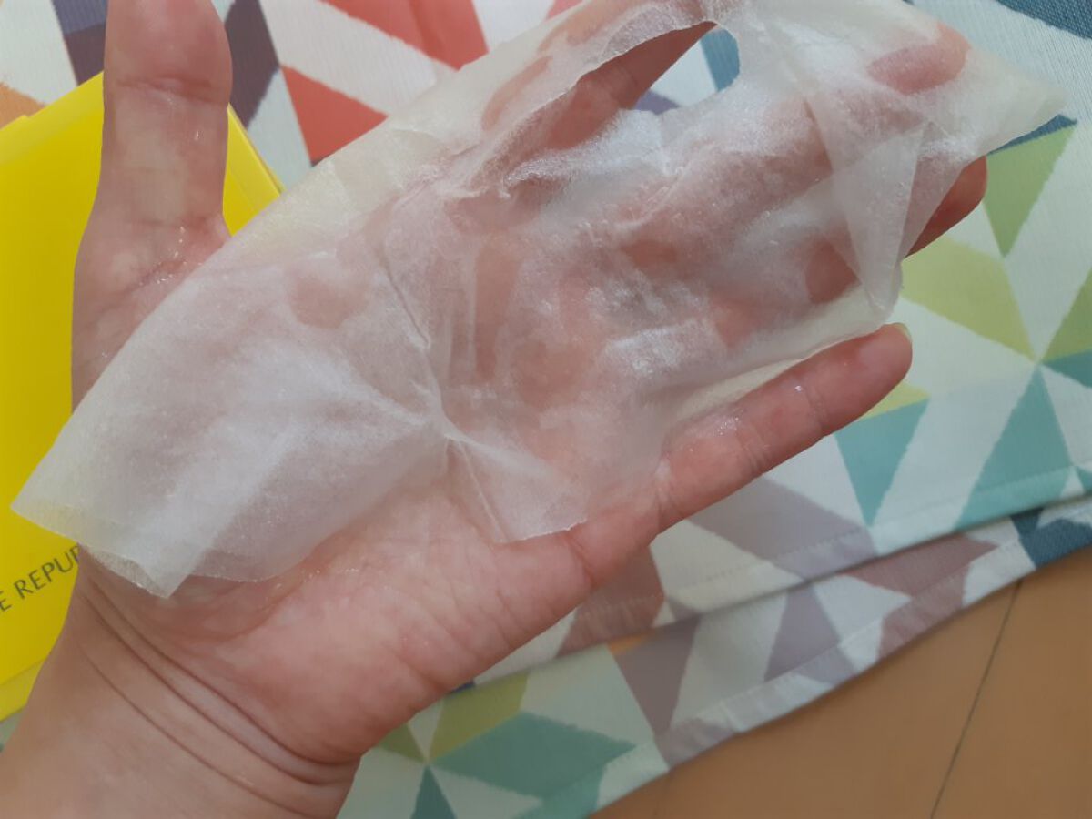 ビタペアCデイリーシートマスク/ネイチャーリパブリック/シートマスク・パックを使ったクチコミ(4枚目)