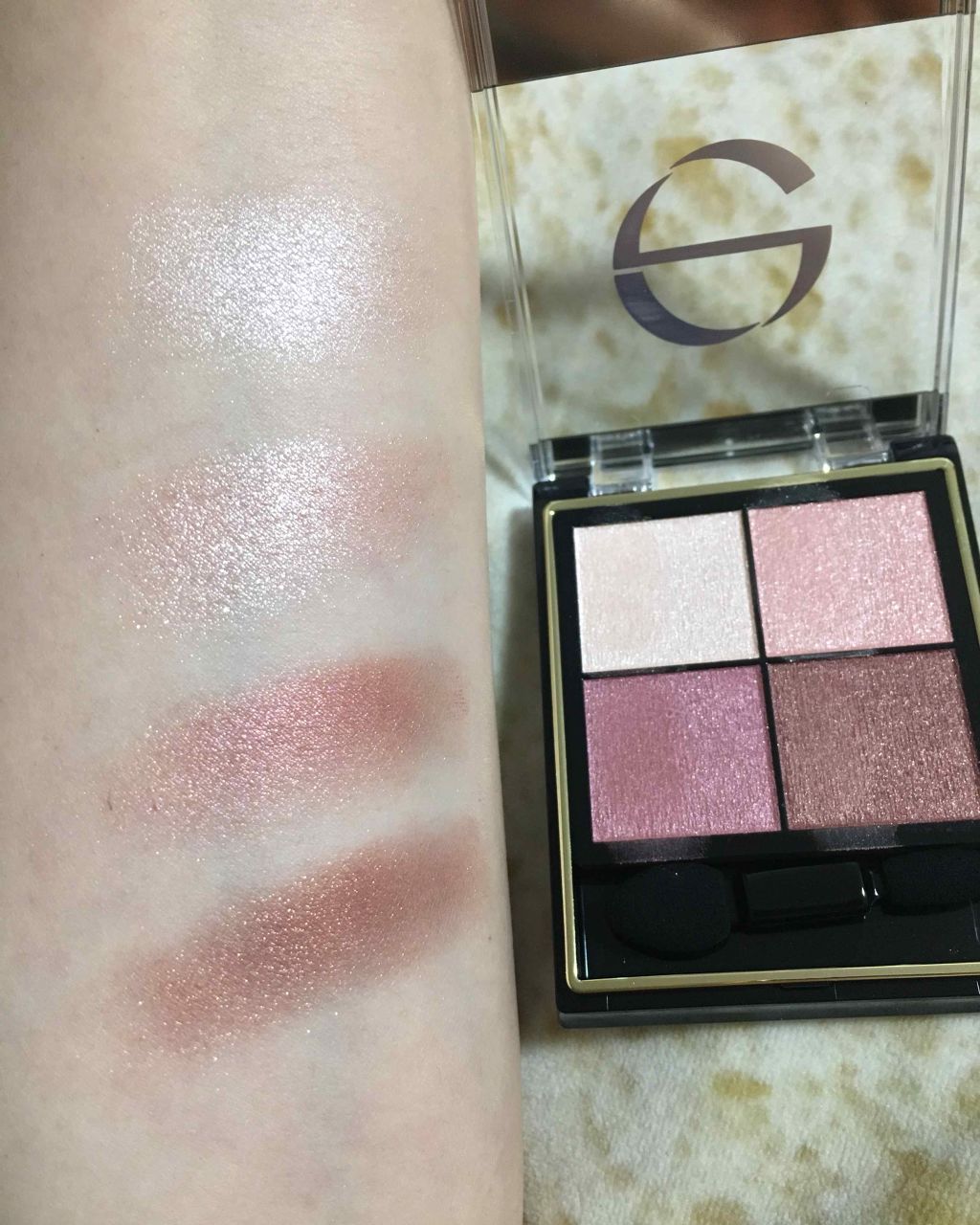 リアルクローズシャドウ/excel/アイシャドウパレットを使ったクチコミ(3枚目)