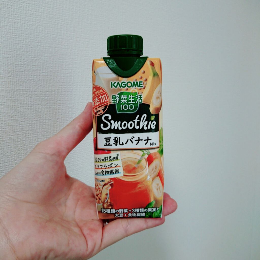 スムージー 豆乳バナナMIX/野菜生活１００/スムージーを使ったクチコミ（1枚目）