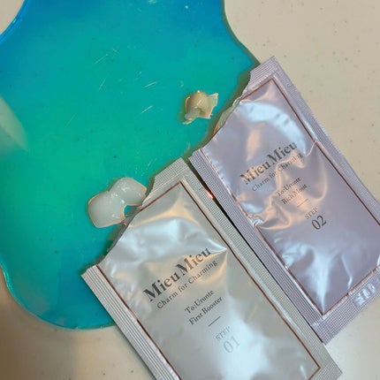 とぅるんて リッチモイスト/MieuMieu/洗い流すヘアトリートメントを使ったクチコミ(3枚目)