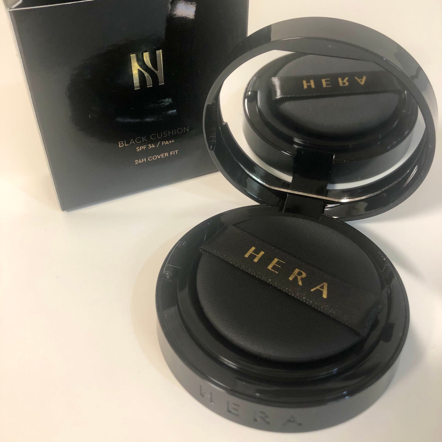 ブラック クッション/HERA/クッションファンデーションを使ったクチコミ(2枚目)
