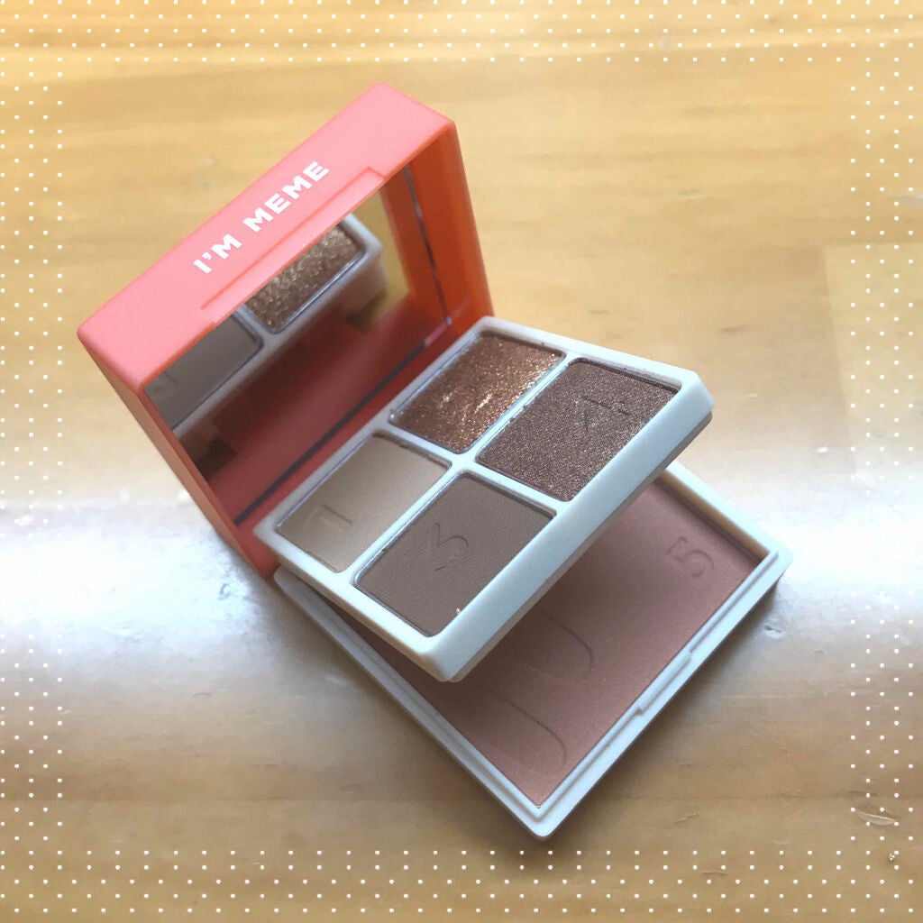 マルチキューブ/i’m meme/アイシャドウパレットを使ったクチコミ(3枚目)