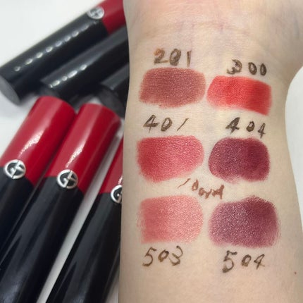 リップ パワー/ジョルジオ アルマーニ ビューティ/口紅を使ったクチコミ(2枚目)