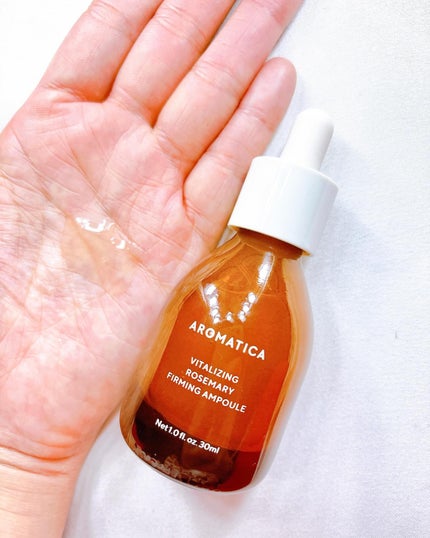 バイタライジング ローズマリー ファーミング アンプル/AROMATICA/美容液を使ったクチコミ(3枚目)