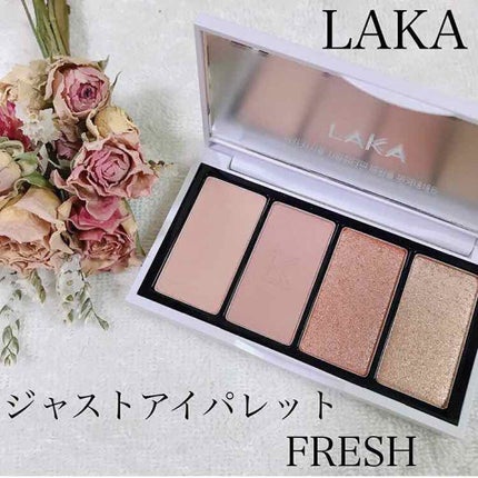 ジャストアイパレット/Laka/アイシャドウパレットを使ったクチコミ(1枚目)