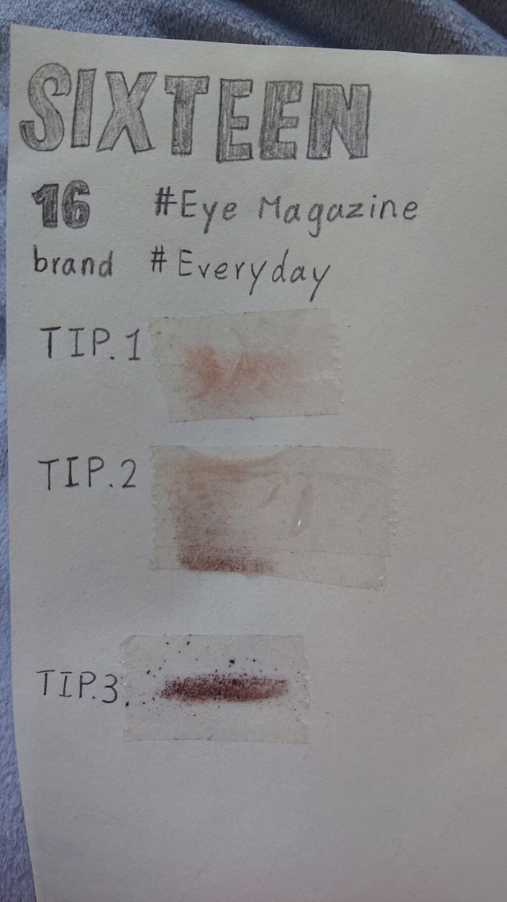 16 EYE MAGAZINE/16BRAND/アイシャドウパレットを使ったクチコミ（3枚目）