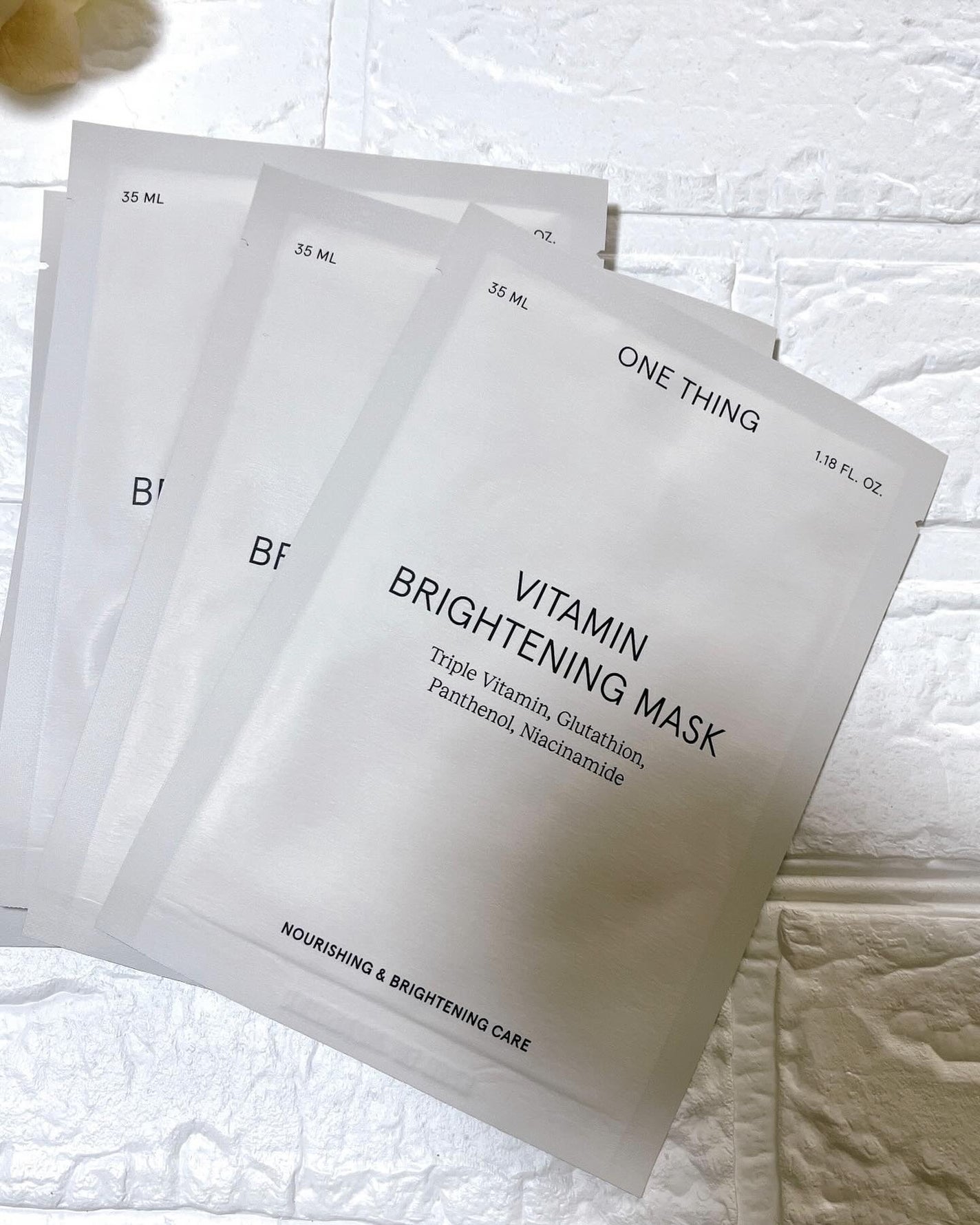 ビタミンブライトニングマスク/ONE THING/シートマスク・パックを使ったクチコミ(5枚目)
