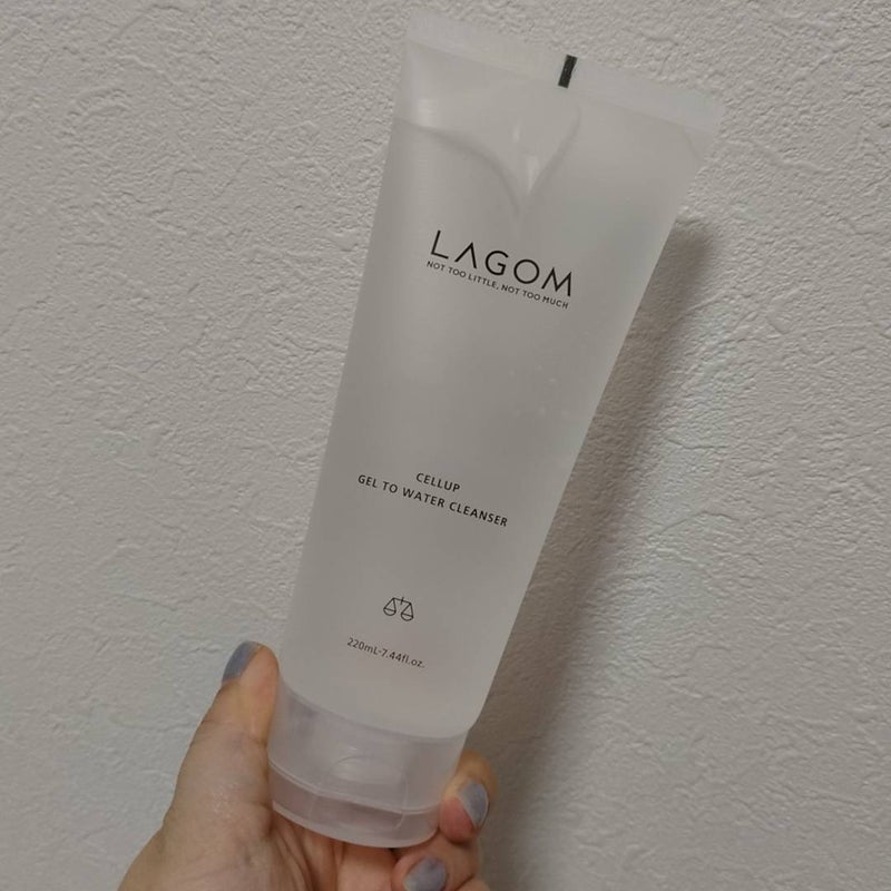 ラゴム ジェルトゥウォーター クレンザー(朝用洗顔)/LAGOM /その他洗顔料を使ったクチコミ(1枚目)
