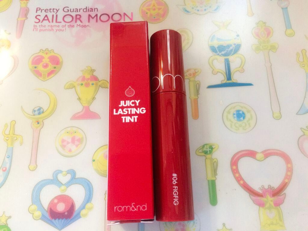 ジューシーラスティングティント/rom&nd/リップティントを使ったクチコミ(1枚目)