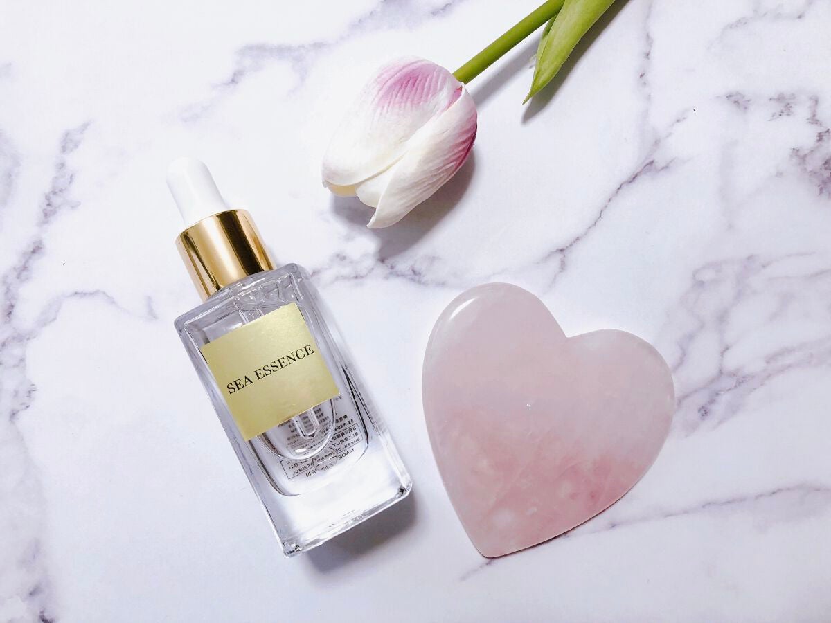 ローズクォーツ美顔プレート/SEA ESSENCE/美顔器・マッサージを使ったクチコミ(2枚目)