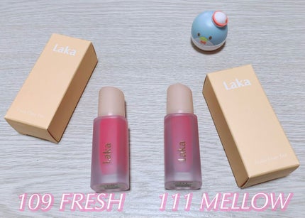 フルーティーグラムティント/Laka/リップティントを使ったクチコミ(2枚目)