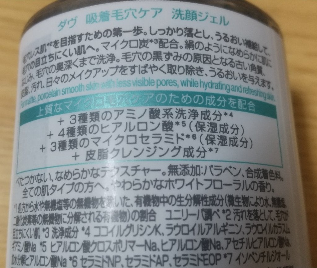 ダヴ 吸着毛穴ケア 洗顔ジェル/ダヴ/その他洗顔料を使ったクチコミ(3枚目)